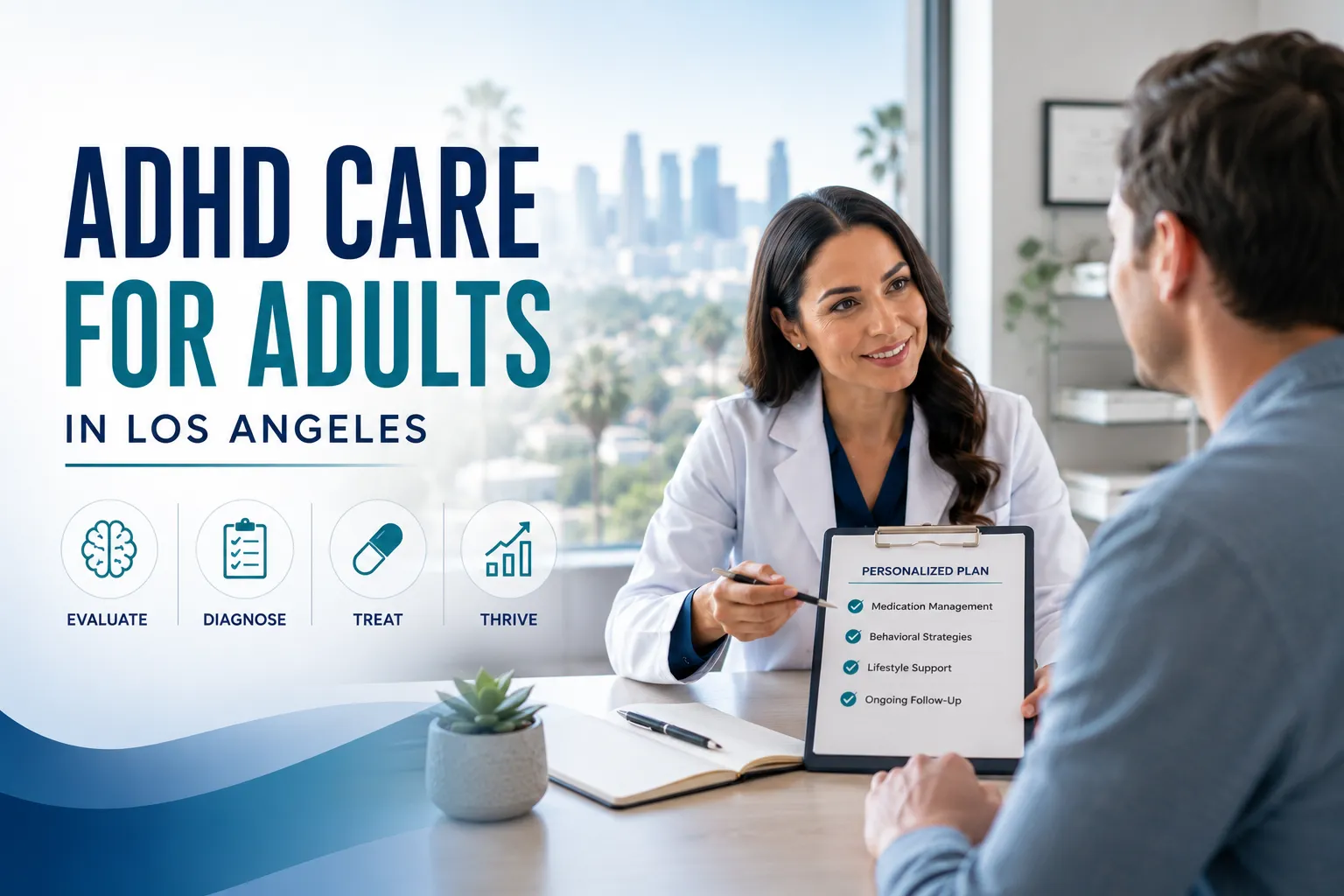 Doctors Who Treat ADHD in Adults in Los Angeles: Testing, Medication and What to Expect