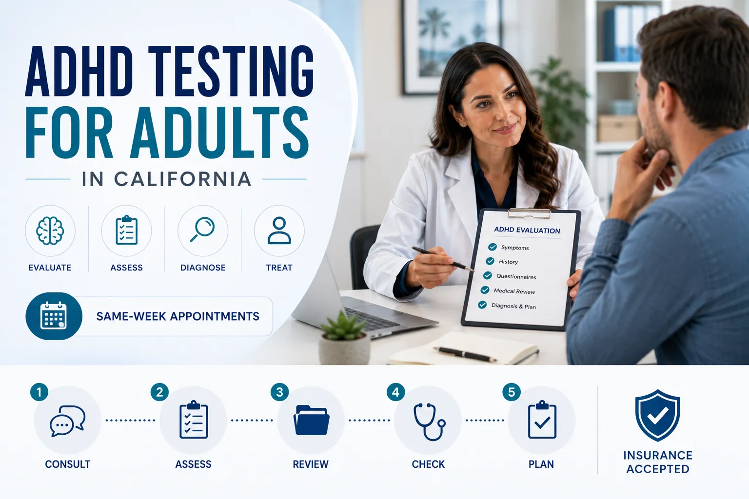How to Get Tested for ADHD in California: Assessment Process, Cost and Timeline
