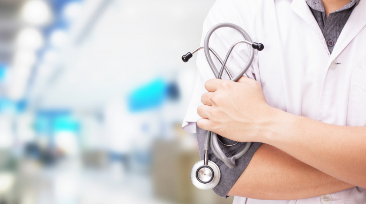 Doctor with stethoscope